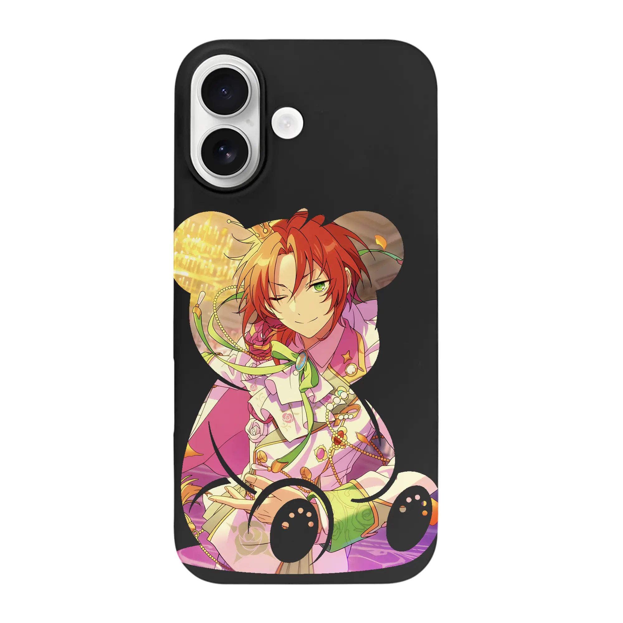 あんさん ぶる グッズ Knights 月永レオ - iPhone 17 シリーズ シリコンケース 薄型 耐衝撃 指紋防止 ソフトタッチカバー 精密フィット 傷防止 保護ケース iPhone 17/17 Air/17 Pro/17 Pro Max 対応